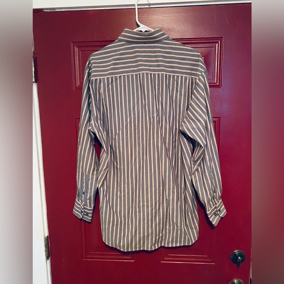 Concepts By Claiborne Men's Button Up Long Sleeve Shirt Size 16-1/2 (34-35) - Picture 6 of 16